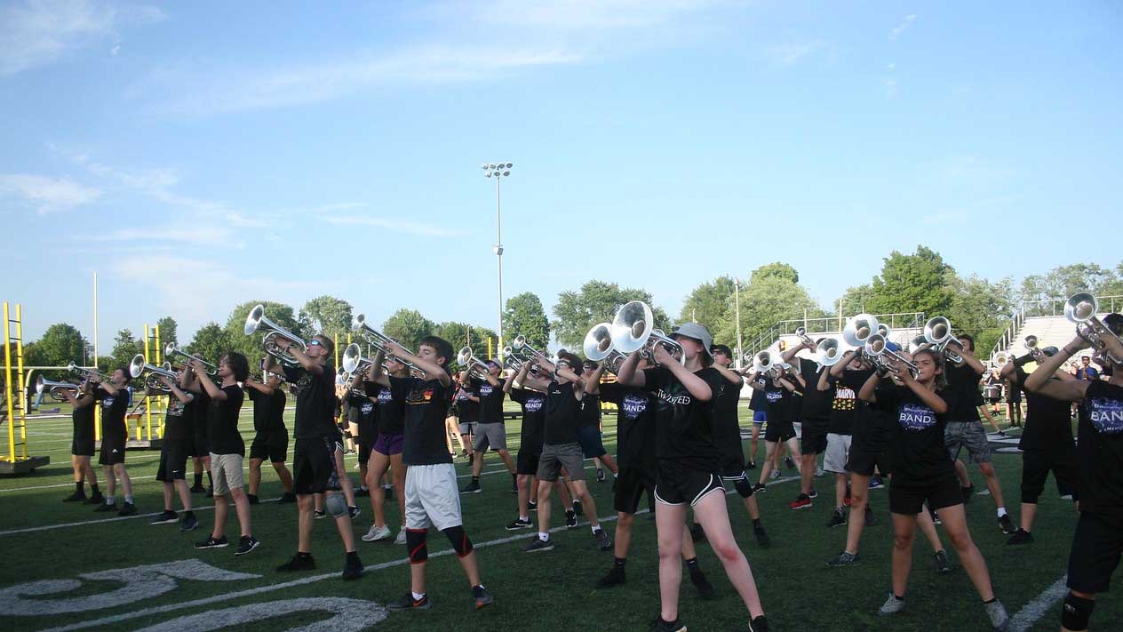 Full Marching Band Rehearsal