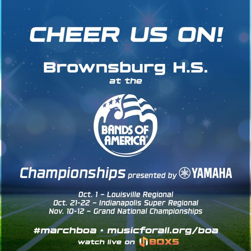 Sound of Brownsburg returns to BOA Grand National Championships in 2022